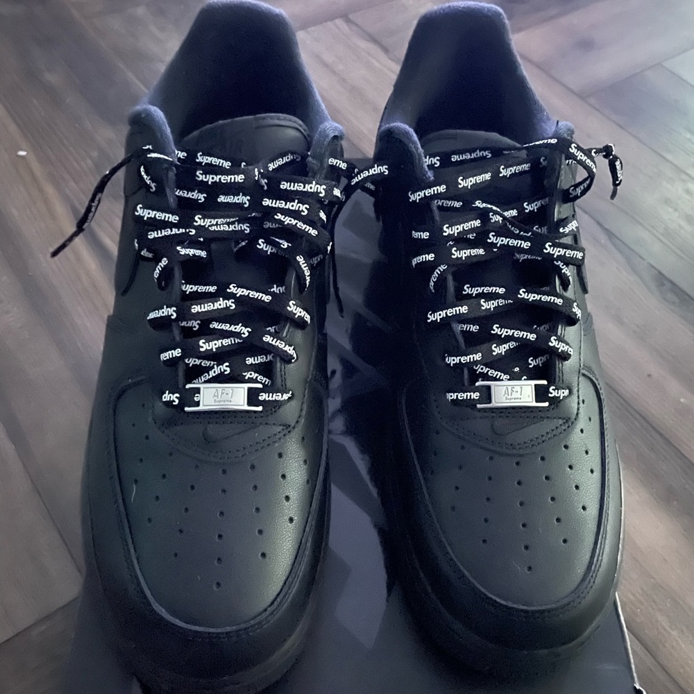 Supreme Black Sneakers for Men